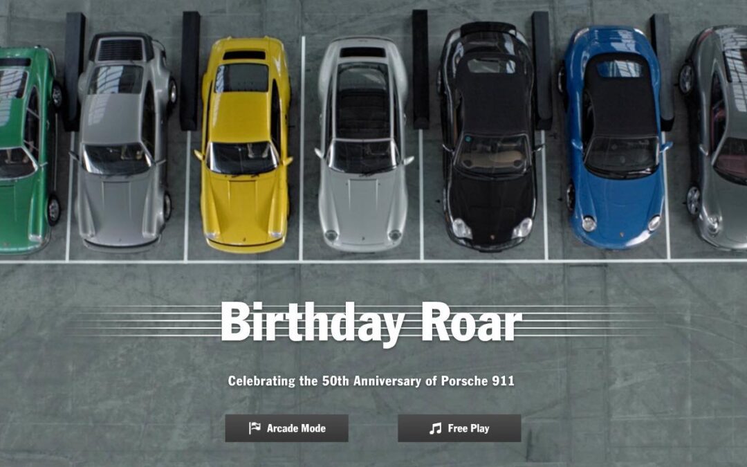 Porsche “Birthday Roar”