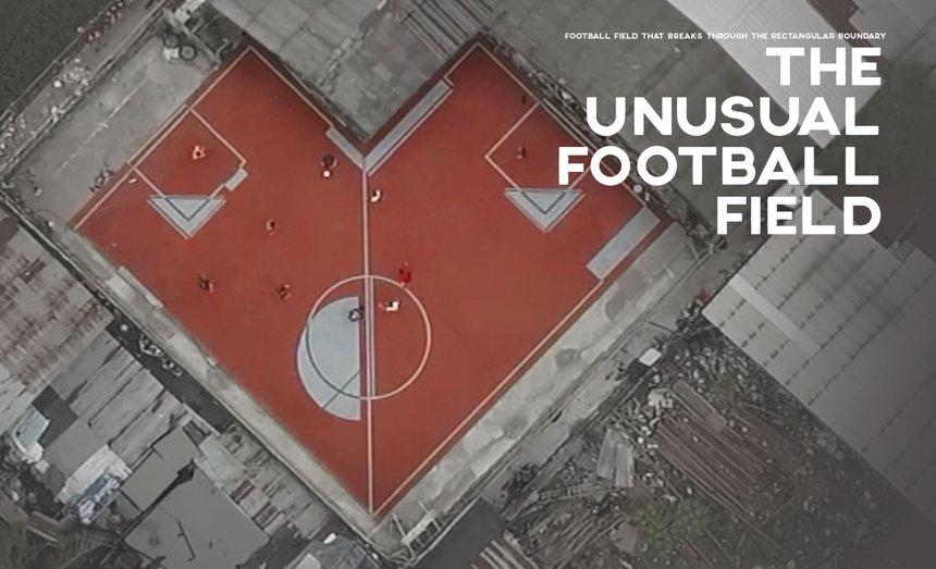 비대칭 축구장 프로젝션 프로젝트 ‘Unusual football field”