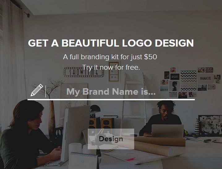 로고 디자인 웹앱