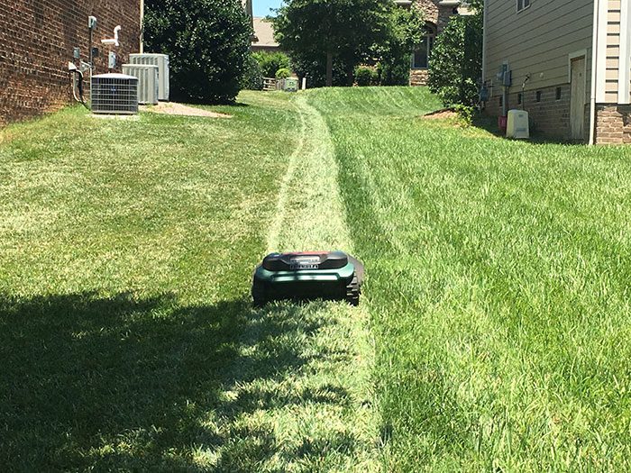 잔디 깎는 로봇 서비스