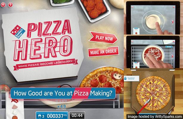 게임으로 주문하는 피자 PizzaHero