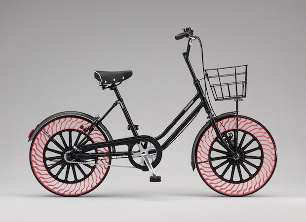 공기 없는 자전거 타이어 기술