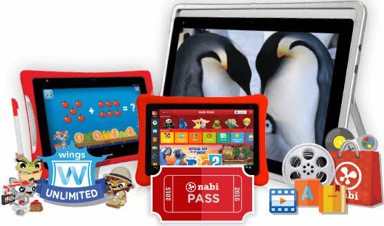 어린이 태블릿의 콘텐츠 구독 시스템