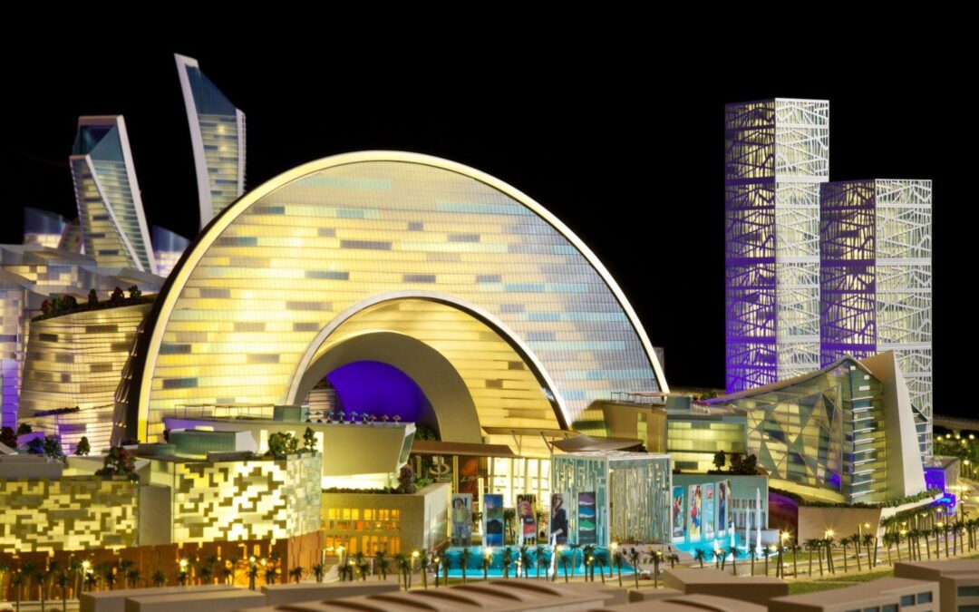 개폐식 유리돔 Dubai Plans Mall of the World