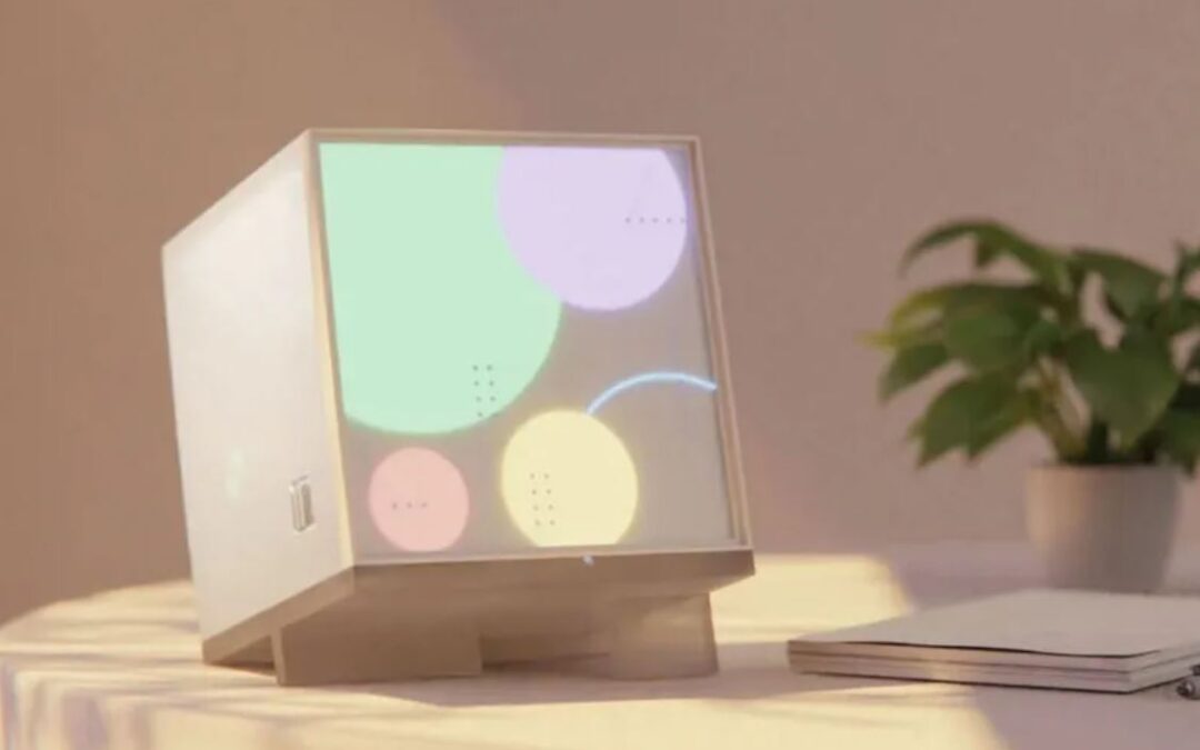 친구의 움직임을 원으로 표현해 교실 환경을 재현하는 장치, Berry-Like-Jumbo