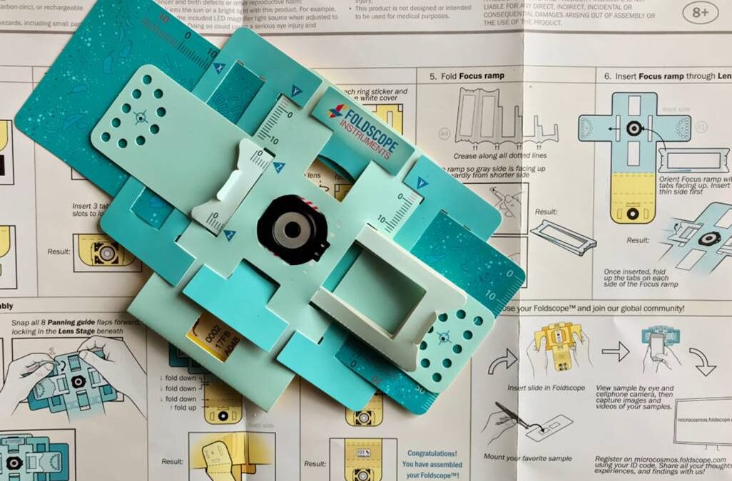 종이로 만드는 50센트짜리 현미경, Foldscope