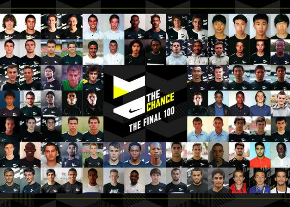 축구유망주를 선발하는 NIKE THE CHANCE