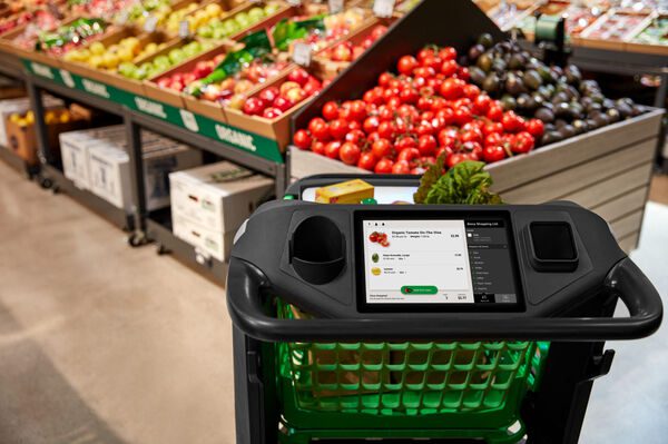 아마존의 슈퍼마켓  ‘아마존 프레시’의 스마트 카트 Dash Cart