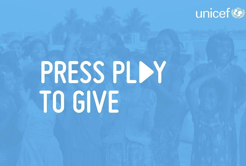 UNICEF Sweden, “Press Play to Give”