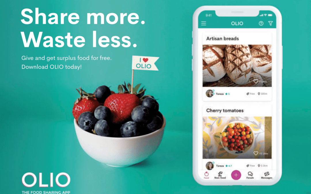 이웃과 잉여 식품을 공유하는 앱 Olio