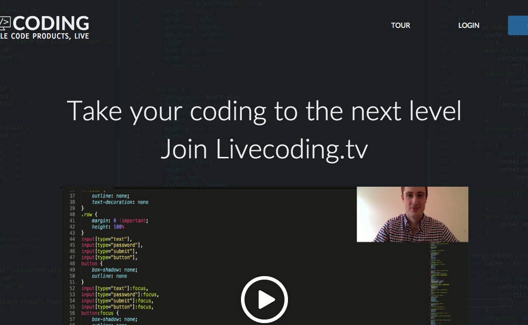 라이브 동영상 코딩 교육 프로그램