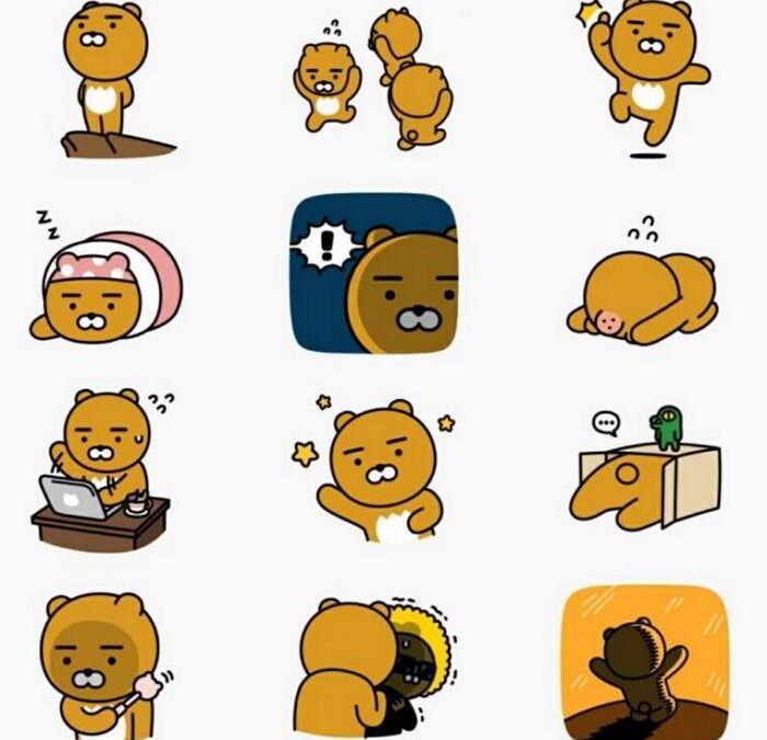 액션 이모티콘,  Gif