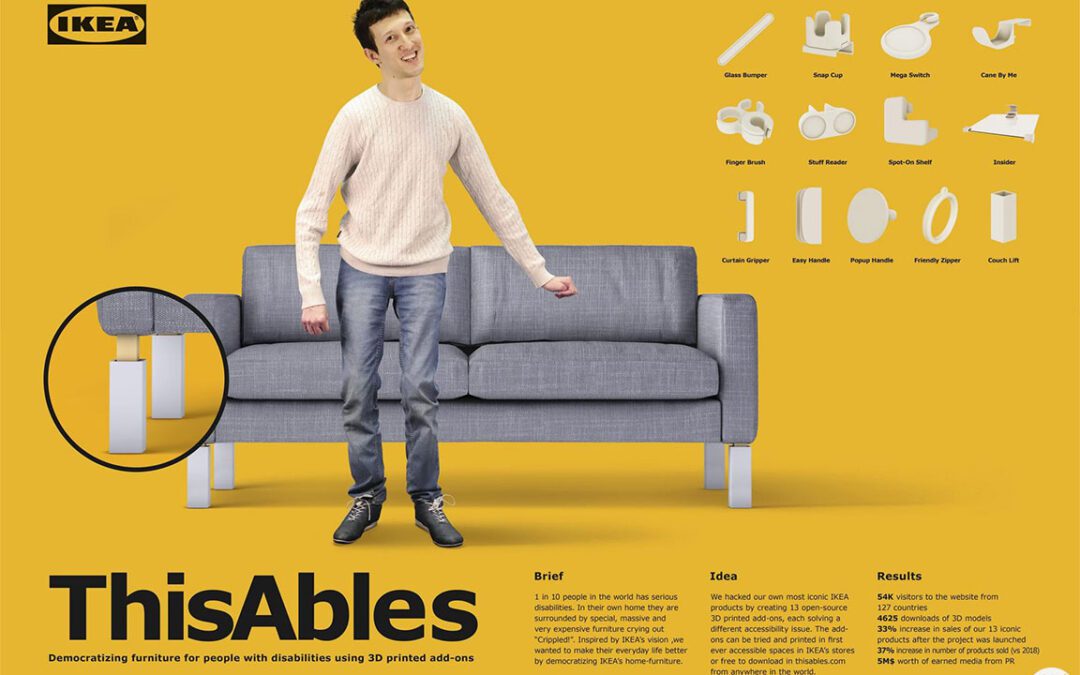 일반 가구에 부착하면 장애인 가구로 변신하는 소품을 만든 IKEA