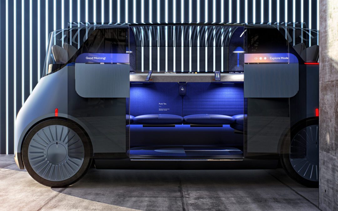 런던의 미래형 자율주행 차량 New Car for London