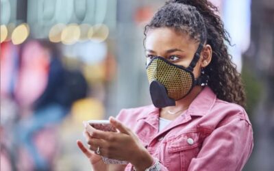 착용자의 호흡과 주변의 공기를 모니터링하는 스마트 마스크, Narvalo Urban Active Mask