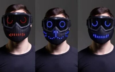 LED로 감정을 표현하는 마스크, Qudi