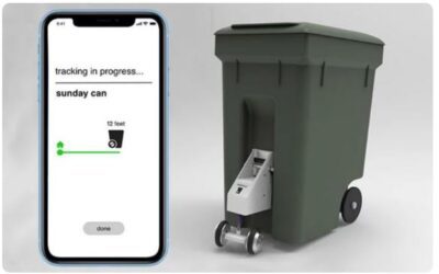자동으로 쓰레기를 비우는 전동 쓰레기통, SmartCan